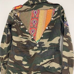 Anthropologie Beautiful Stories embellished jacket